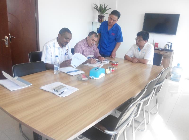 Indian client visit
