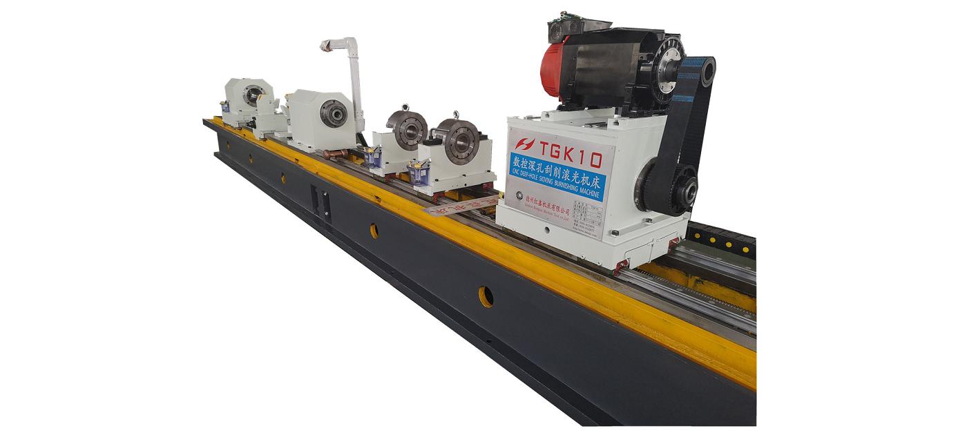 TGK2110  CNC deep hole skiving   burnishing machine